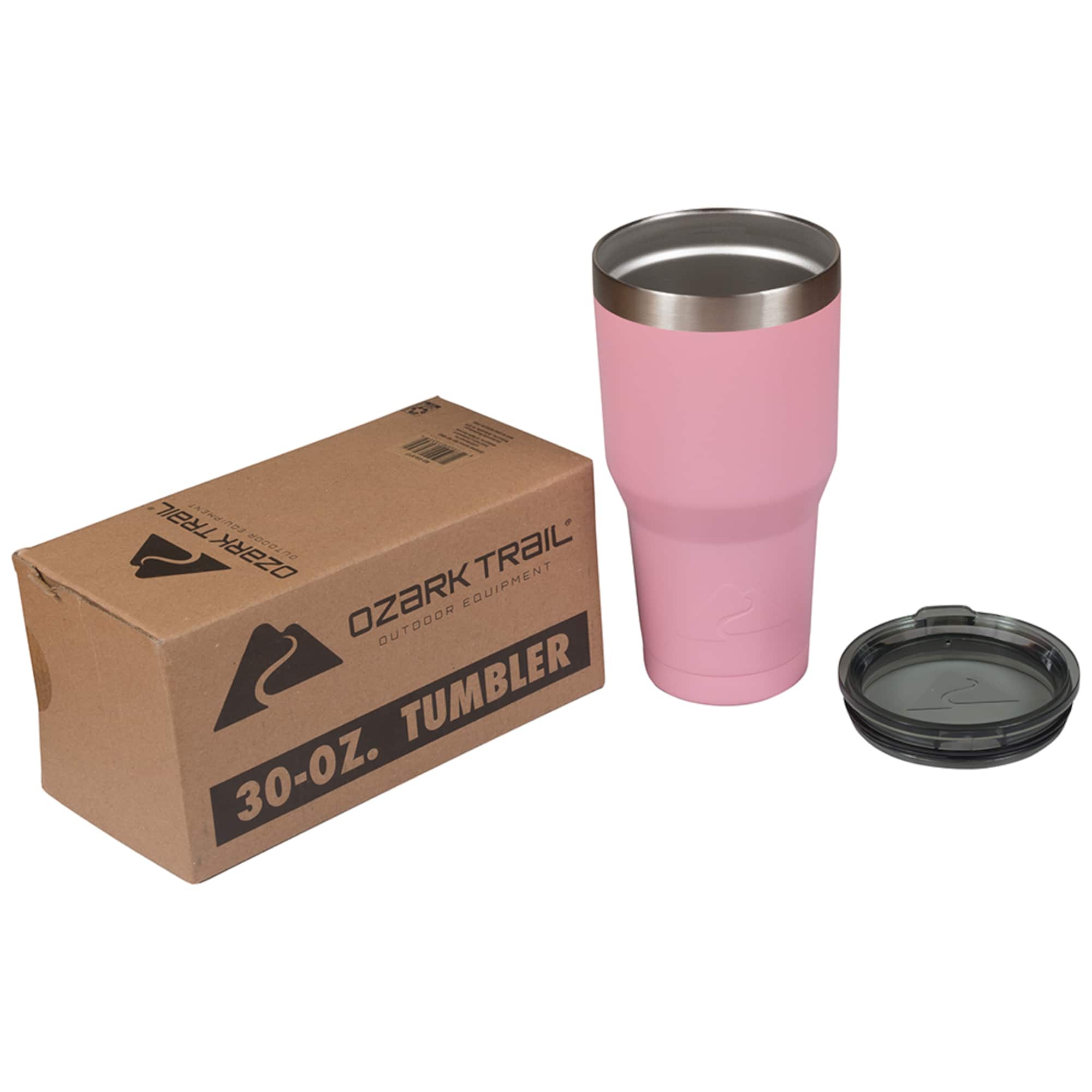 Ozark Trail® 30oz. Pink Vacuum-Insulated Stainless Steel Tumbler